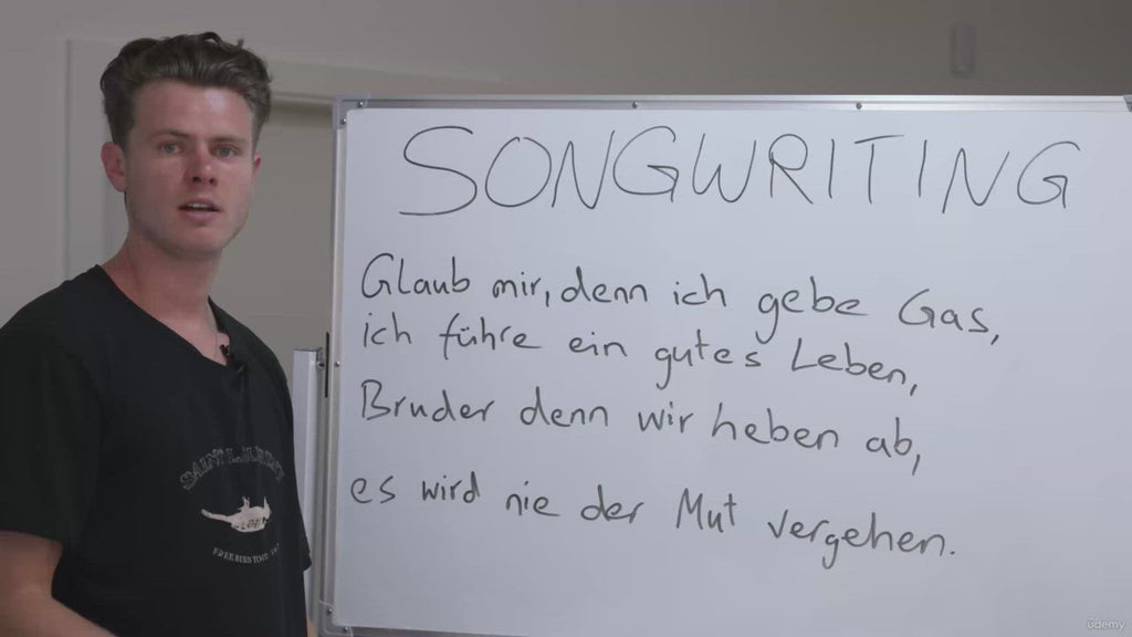 SONGTEXTE SCHREIBEN LERNEN FÜR ANFÄNGER - SONGWRITING LEICHT GEMACHT